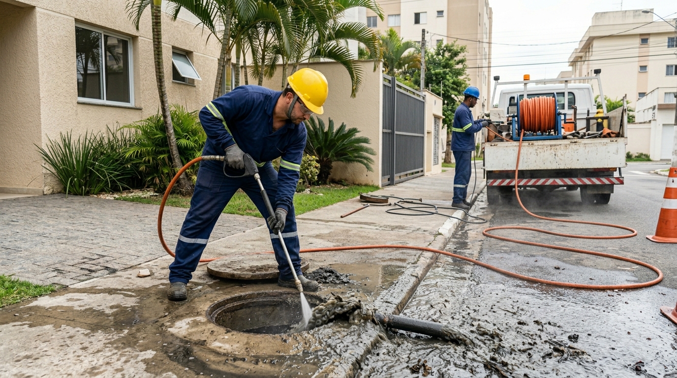 Hidrojateamento Industrial em Niterói‑RJ